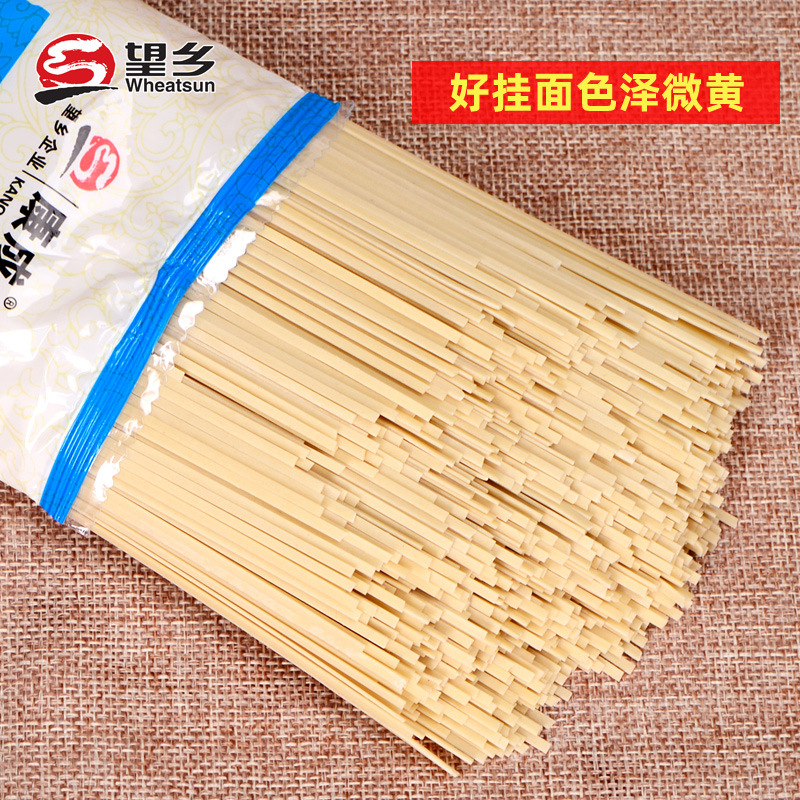 望鄉蕎麥麵龍鬚麵手擀麵500g方便速食湯麵炒麵蔥油拌麵條廠家批發