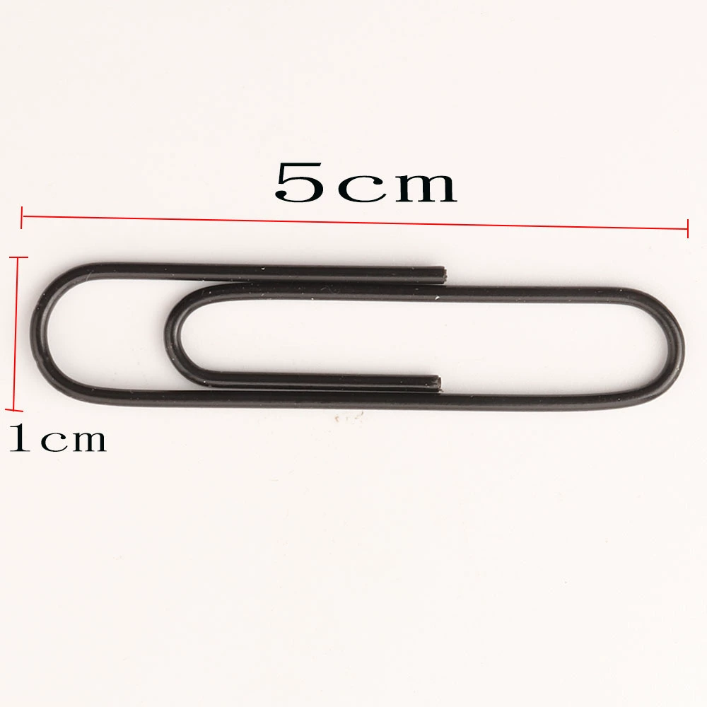 Back-shaped Bookmark Clip (Shuangyu) 50 mm, plastic, multicolor pack