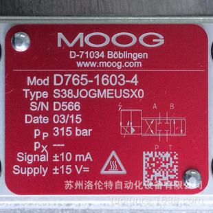 D765-1603-4 S38JOGMEUSX0 MOOG / 伺服阀-阿里巴巴