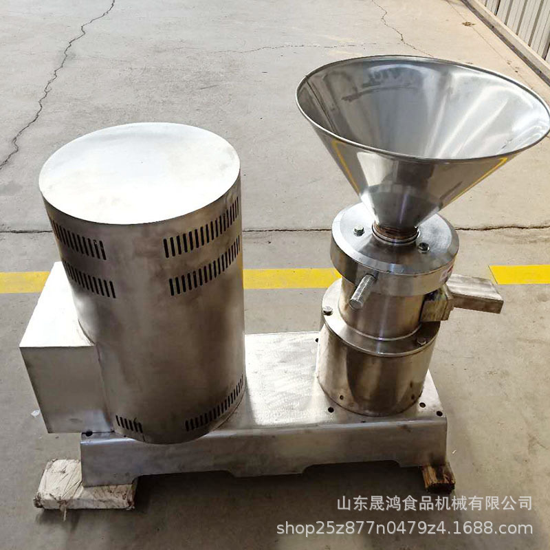 芝麻酱花生酱胶体磨 骨泥成型机 鸡骨骨泥机
