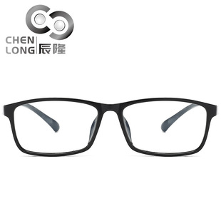 Imitation wood TR90 light glasses frame men's and women's myopia glasses frame personalized fashion flat lens 18215
