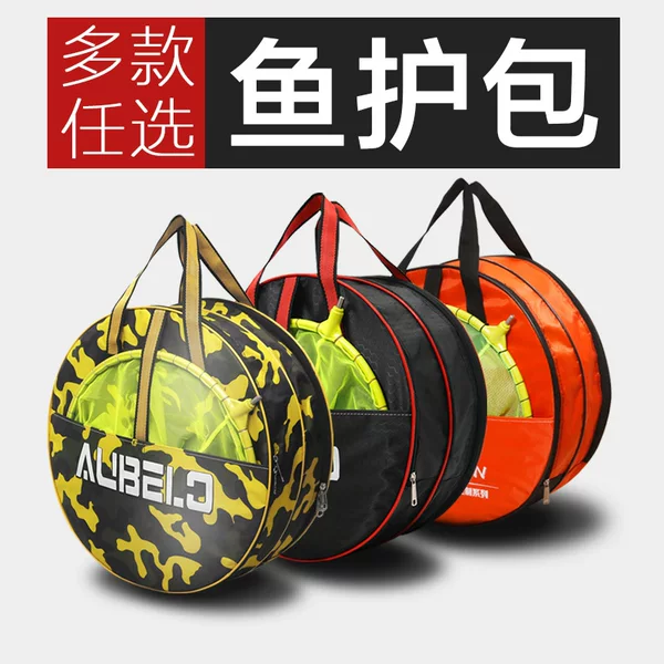 Factory direct double waterproof wear-resistant fish bag fishing gear bag fishing net bag fishing bag canvas bag fish net bag
