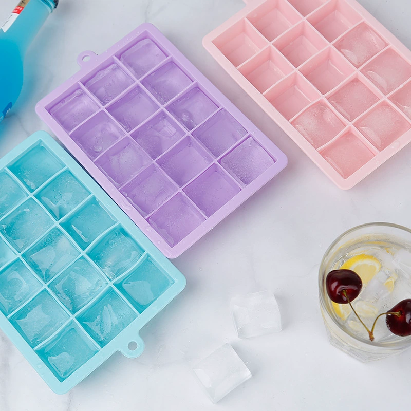 Creative silicone rectangular mold, ice cubes, new collection