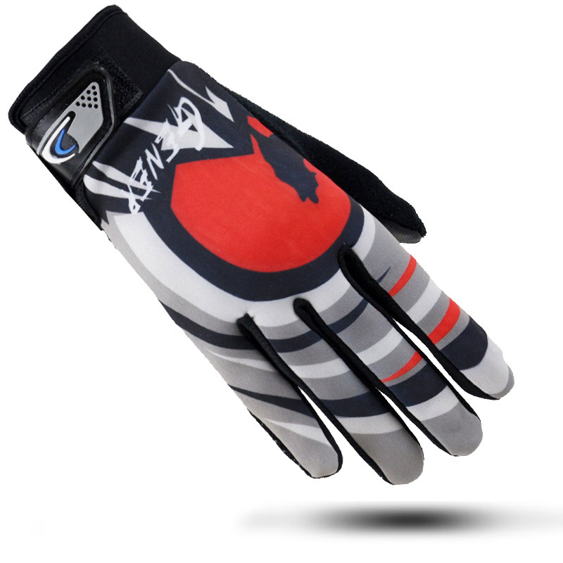 Tactics silicone non-slip gloves carbon fibre