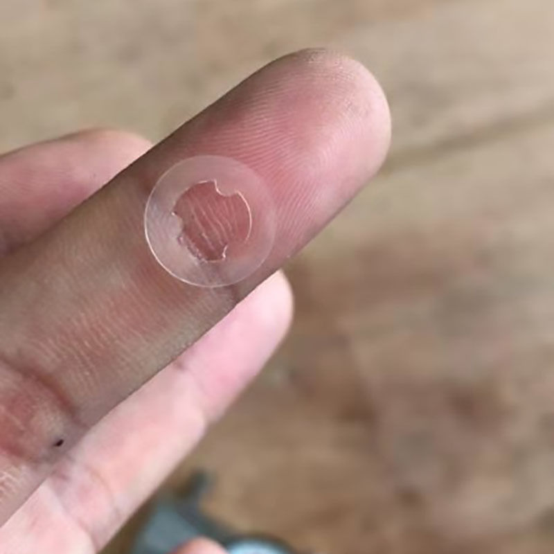 耐高温PVC尼龙垫片塑料8*3mm平垫 绝缘防脱落防松带齿卡垫M3垫片