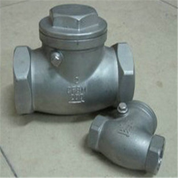 H14W-16P不锈钢止回阀 H12不锈钢止回阀   H11W螺纹碳钢止回阀