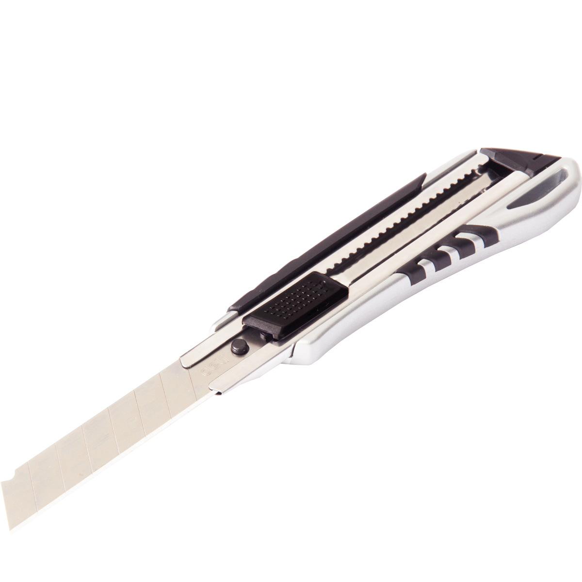 Deli 2057 arte cuchillo grande cuchillo industrial cuchillo de corte de papel cuchillo de aleación de zinc cáscara de corte afilado de metal recubierto de pegamento