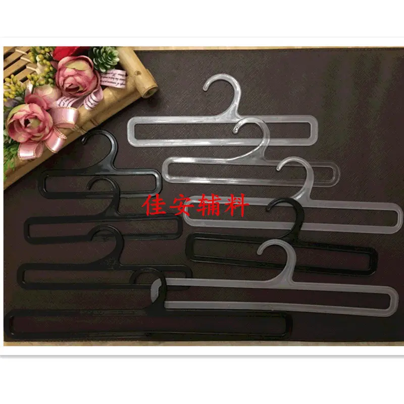 塑料挂钩方形围巾钩丝巾架衣架挂钩毛巾钩商场超市展示架现货批发