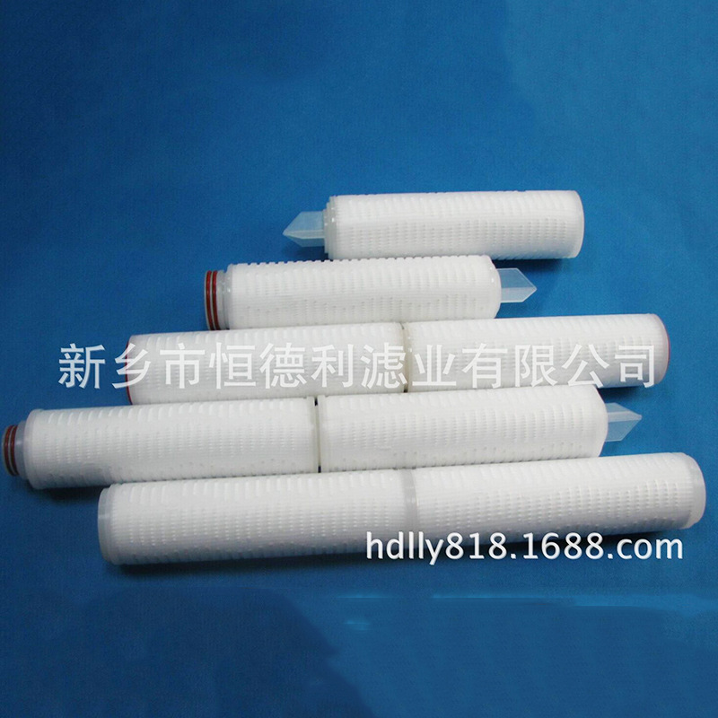 厂家供应 PP折叠水滤芯40寸 冷凝水处理过滤滤芯 净水器折叠滤芯