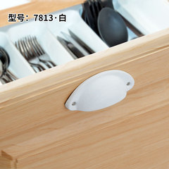 Factory Direct Sale Classic Chinese Drawer Shell Handle Modern Minimalist Stainless Steel Medicine Cabinet Through-Hole Handle