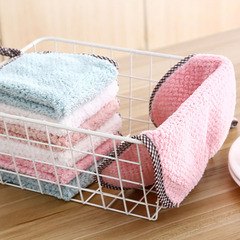Household cleaning hand towels, dishwashing rags, household kitchen absorbent dish towels, fine fiber floor wiping tablecloths, rags