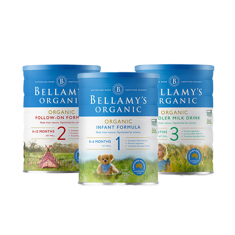 Bellamy's Infant Formula Milk Powder 900g Stage 1-4 4