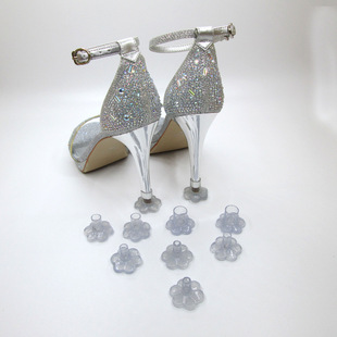 High Heels Heel Cover Heel Cover Protective Cover Thin Heel Non-slip Anti-abrasion Wedding Shoes Beach Lawn Latin Dance Heel Cover