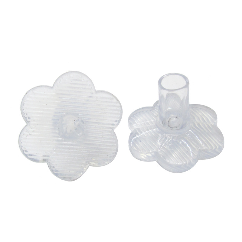 Transparente S jardín 8-9mm diámetro 1 par