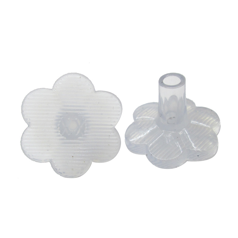 Transparente XX jardín 5mm diámetro 1 par