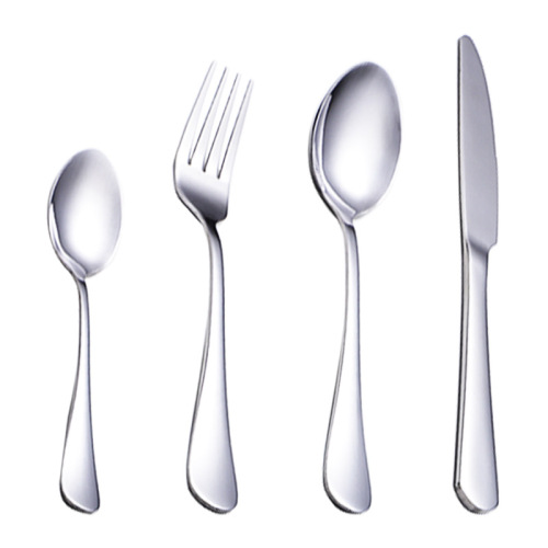 Iron 1010 series stainless steel tableware Western food knife and fork snack fork fruit fork steak knife salad hotel gift