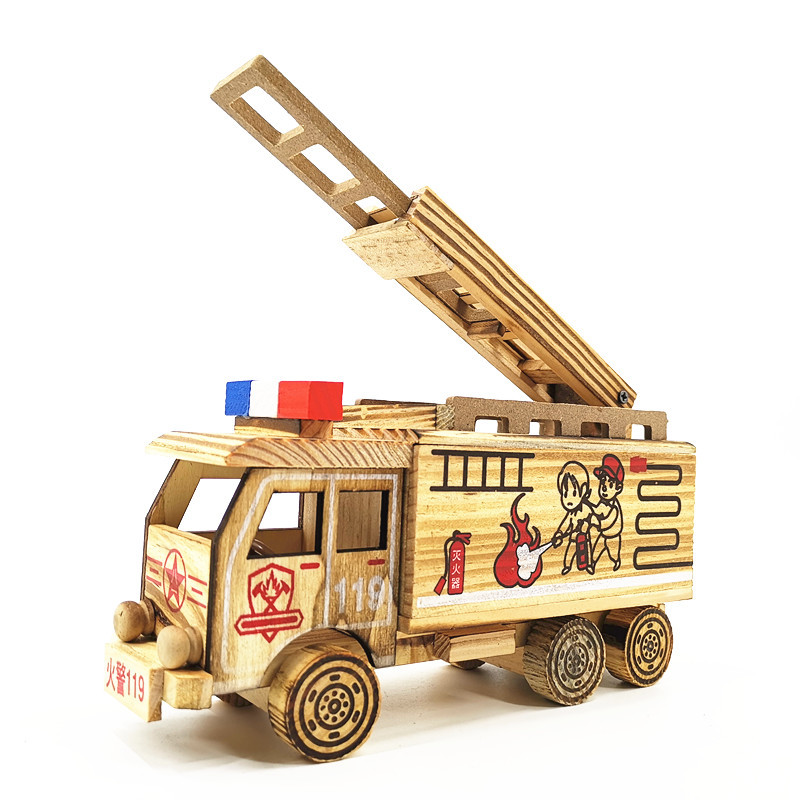 Wooden ladder