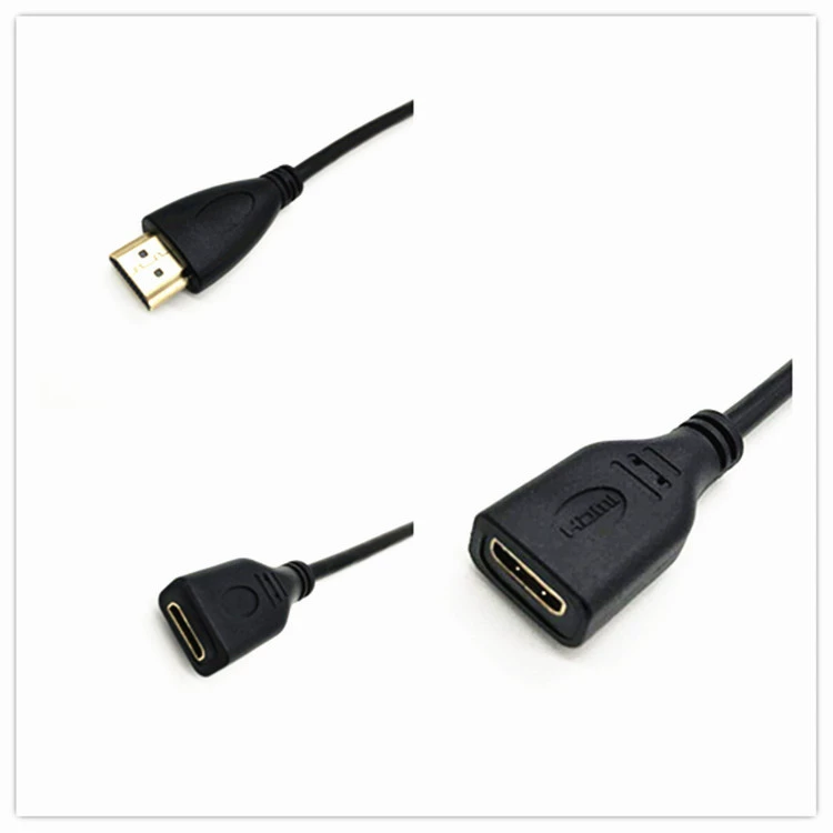HD HDMI ротор MINI HDMI передача сигнала HDMI A вращающийся C хост конверсионная линия 10 см