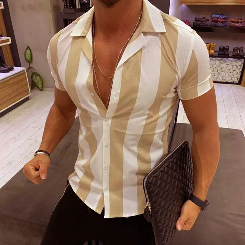 Летняя рубашка, Amazon, ebay, Slim fit