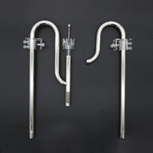 厚义鱼缸不锈钢进出水口 水草缸除油膜器过滤桶进出水管除油膜