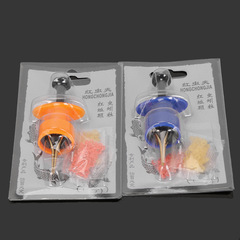 Name Brand Fishing Tackle Accessories New Baiting Tool Earthworm and Worm Holder Plastic Hook Clamps Red Worm Live Maggot Hook Clamps