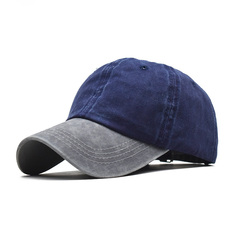 Los niños adultos transfronterizos de AliExpress padre-hijo lavado puro algodón color sólido luz tablero gorra de béisbol de los hombres gorra de béisbol de costura