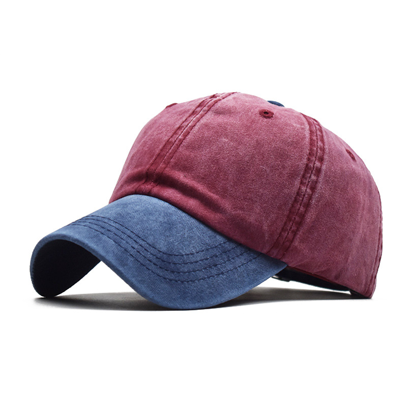 Los niños adultos transfronterizos de AliExpress padre-hijo lavado puro algodón color sólido luz tablero gorra de béisbol de los hombres gorra de béisbol de costura