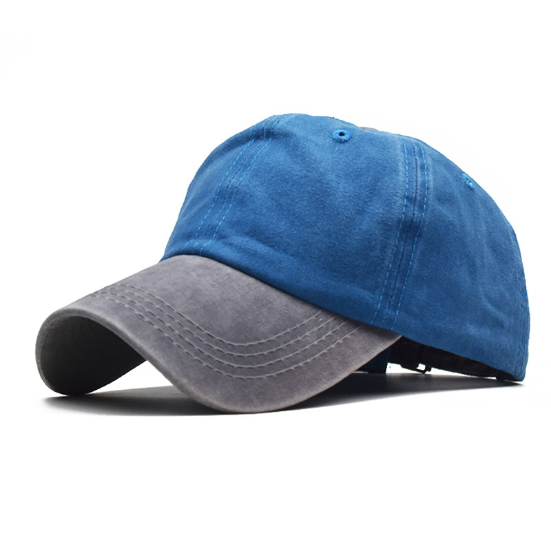 Los niños adultos transfronterizos de AliExpress padre-hijo lavado puro algodón color sólido luz tablero gorra de béisbol de los hombres gorra de béisbol de costura