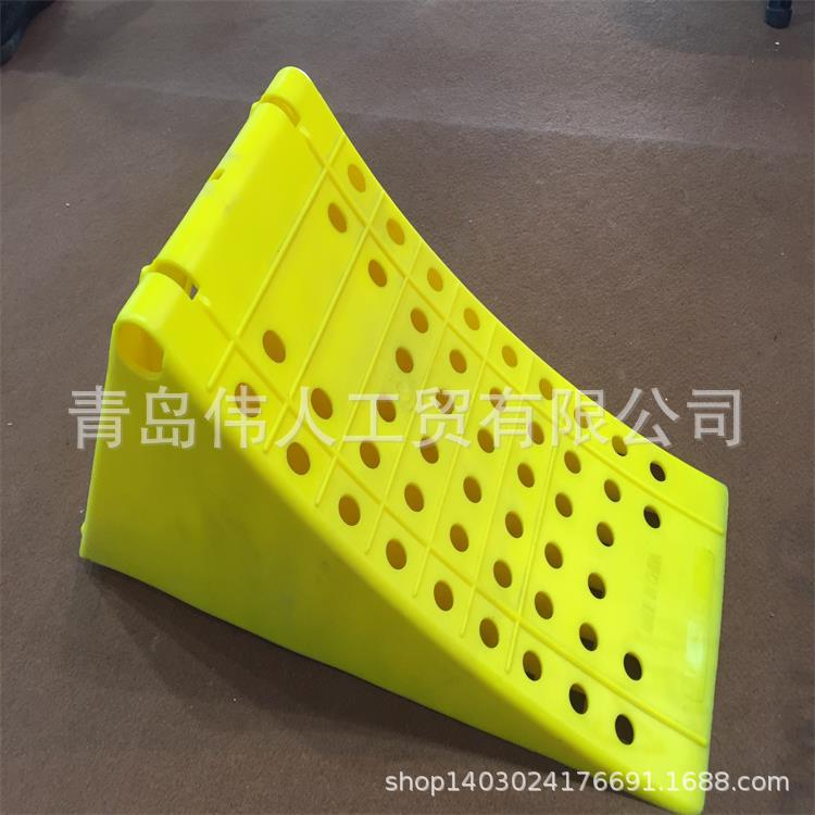 可悬挂式重型货车防滑止退器，卡车斜坡停车楔阻车