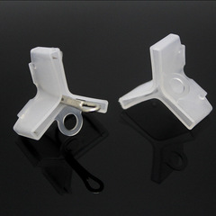 Three-hook protective cover, white fishhook protective cover, three-anchor hook protective cover, three-pronged hook protective cover, imitation scratch cover