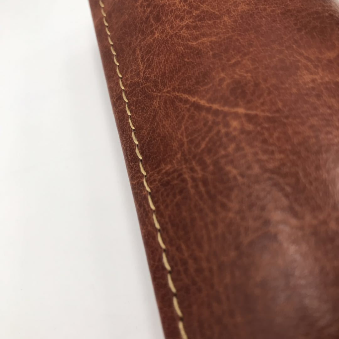 Estuche para gafas de piel sintética cosida, puede contener gafas sencillas, estuche colorido estilo cárdigan, almacenamiento portátil para gafas de sol. image 5