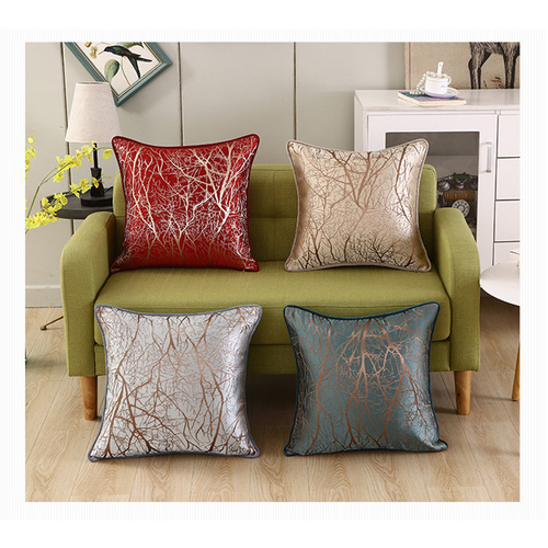 Nordic geometric pillow case new Chinese style sofa pillow cushion living room home model room backrest hotel soft decoration