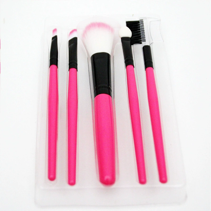 Brush, set, soft eye shadow, face blush for contouring