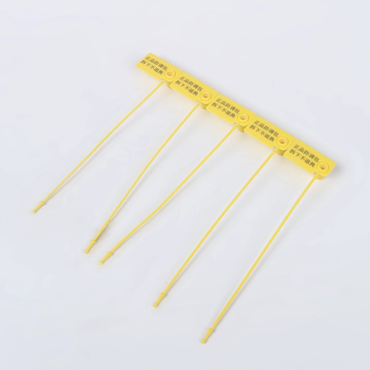 Пломба-бирка, пластиковая пломба, защита от подделок, защита от смещения, защита от кражи, одноразовая кабельная стяжка