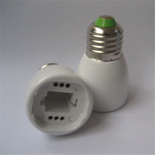 e27 to g24 Conversion Lamp Holder e27 to g24 Lamp Holder 6 Holes to Different Transverse Plug-in Lamps