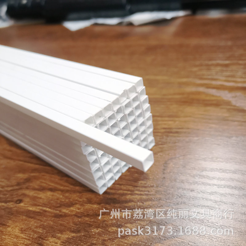 Building sand table model material ABS hollow square tube DIY handmade material scene decoration building material