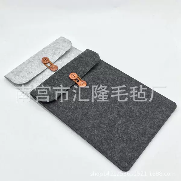 New felt computer bag iPad protective cover fashion tablet computer bag wholesale custom felt bag