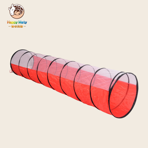 Children's Sunshine Rainbow Tunnel Crawling Tube Kindergarten Sensory Integration Training Equipment Drilling Toy Baby Outdoor Sports