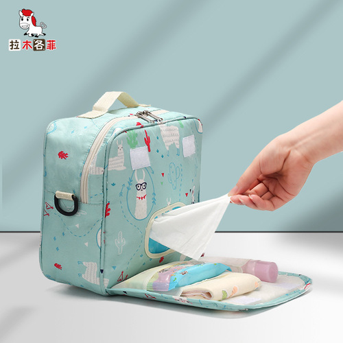 Diaper Bag New Baby Outing Diaper Storage Bag Portable Diaper Bag Large Diaper Bag Shoulder Mommy Bag