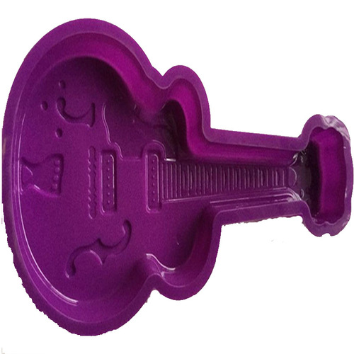 Wholesale single hole electric guitar shape cake baking pan, handmade bread mold diy baking mold kitchen utensils