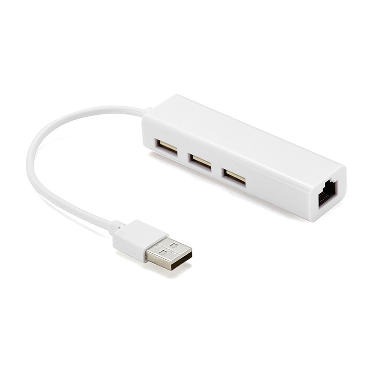100m Network Card Plus 2.0Hub 4-Port Expansion Dock Suitable for Desktop Computers and Wired Laptops 100m Network Card Plus 2.0Hub 4-Port Expansion Dock Suitable for Desktop Computers and Wired Laptops