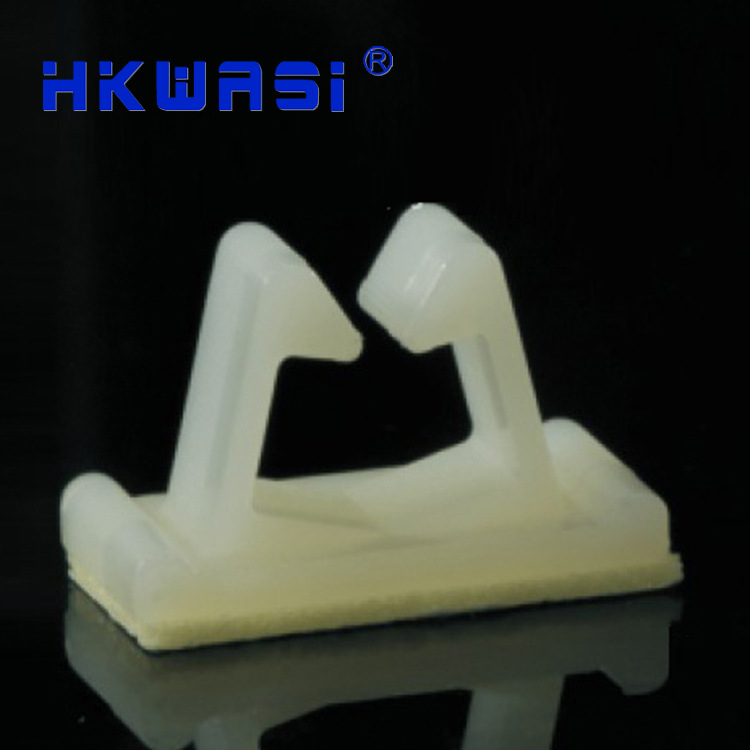 【厂家直销】塑胶粘贴式固定座 配线夹 电线固定座 WT-2