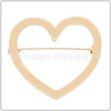 Protective underware, cardigan, pin, universal brooch heart shaped, accessory, Japanese and Korean, simple and elegant design, V-neckline
