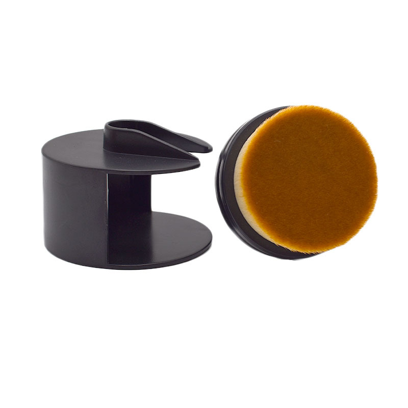 Brocha de base individual Spot, brocha de cerdas suaves, herramienta de lavado de coche portátil suave y rápida, brocha para crema bb, colorete en polvo suelto