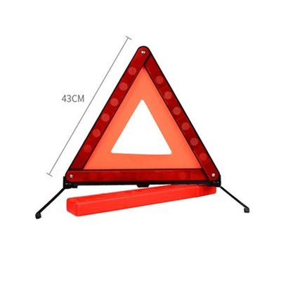 Reflective Fault Folding Parking — Warning sign