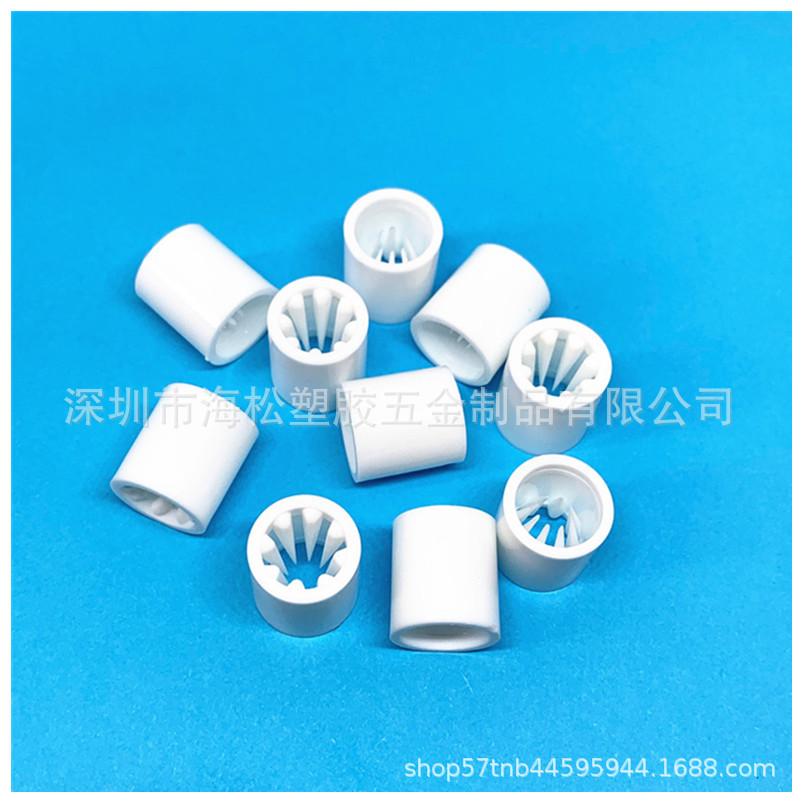 源头工厂饰品生产手腕带20mm织带扣圆柱型八刺单向滑扣硅胶防滑垫