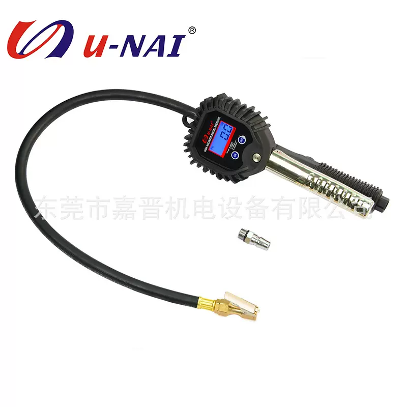 轮胎充气表 大屏幕设计自由切换充气泵 带背光灯及照明灯充气表