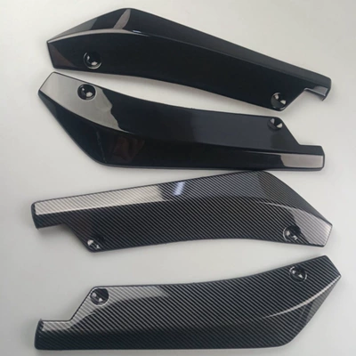 Spoiler 3D bright carbon fiber pattern