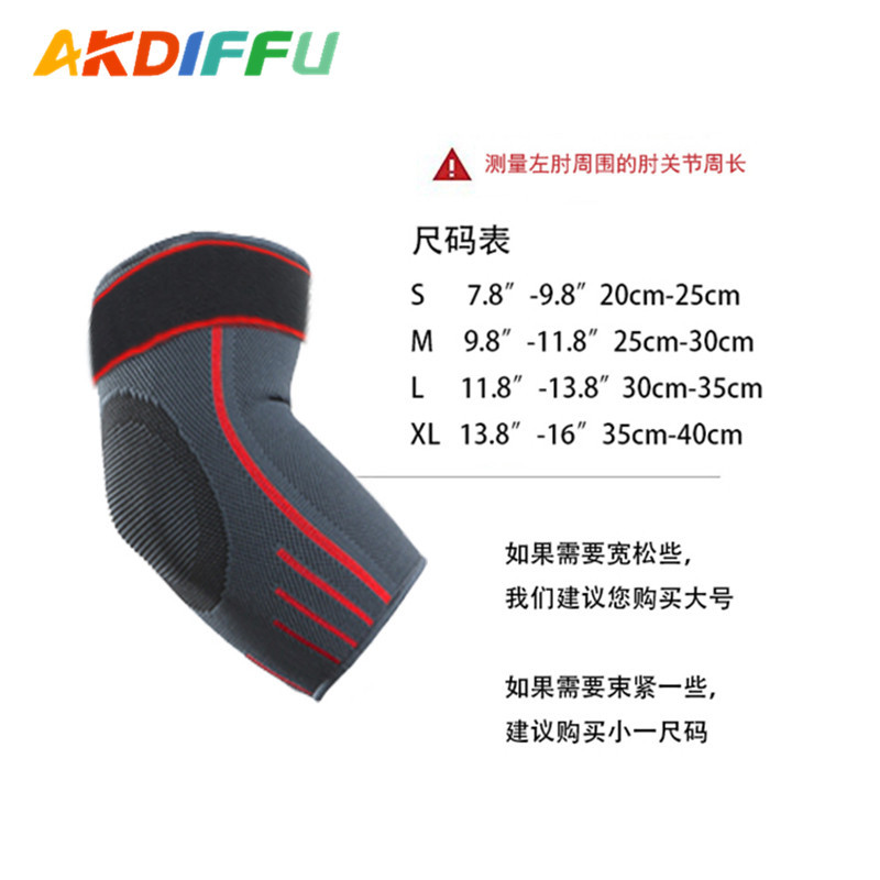Almohadillas de codo de compresión ajustables con correas de punto almohadillas de brazo almohadillas de bádminton suaves transpirables que absorben el sudor