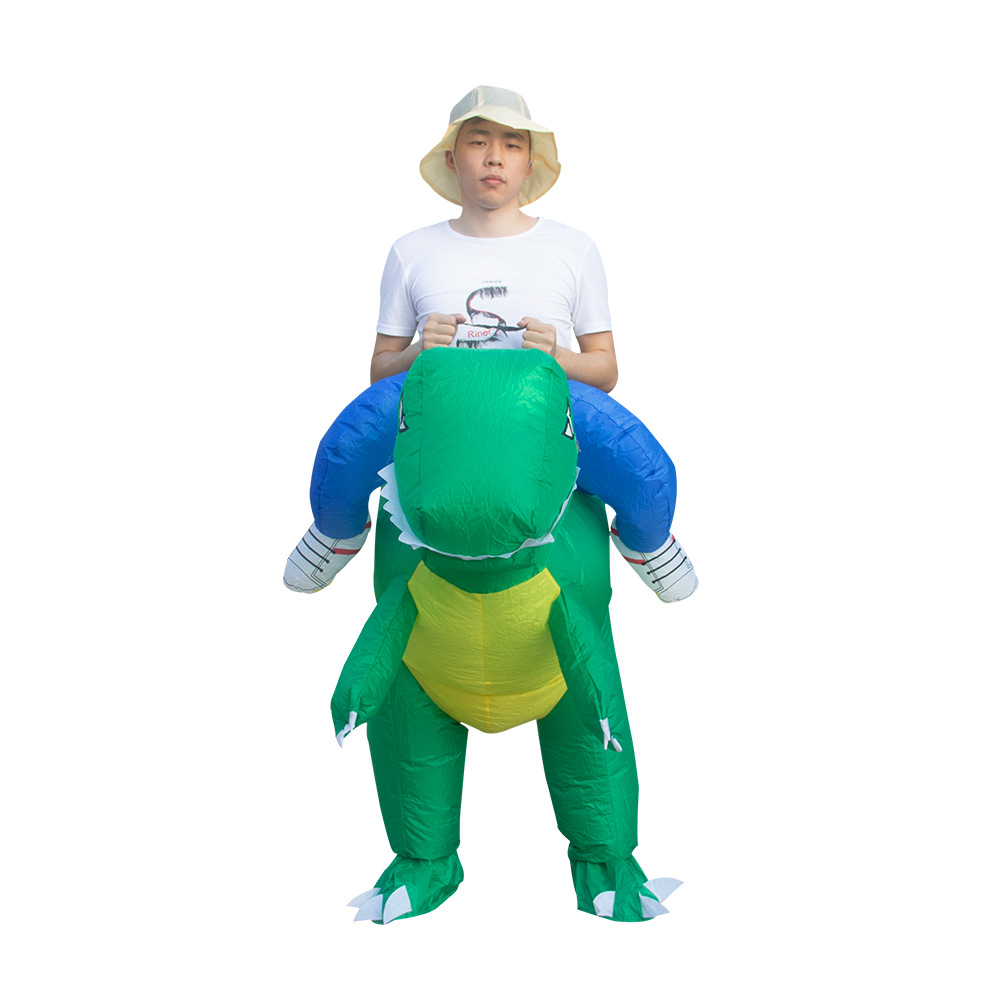 Amazon éxito adulto dinosaurio unicornio extraña ropa inflable ropa de espectáculo ropa de fiesta de Halloween
